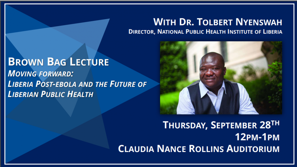 Dr. Tolbert Emory Lecture